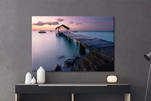 Foto auf Leinwand mit eigenem Foto