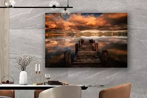 Glasbild mit eigenem Foto
