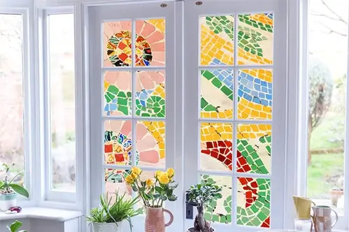 Fensteraufkleber mit Druck nach Maß