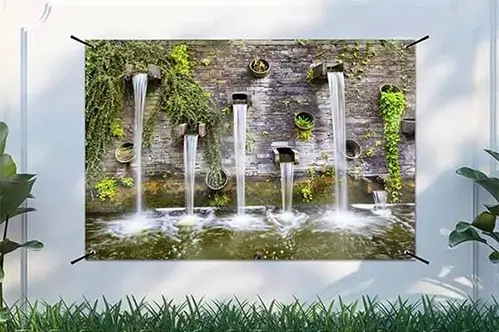 Gartenposter mit eigenem Foto