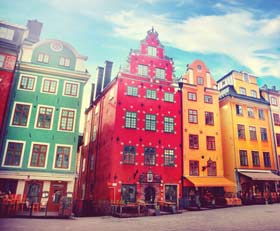 Badezimmer Foto Rückwand Stockholm