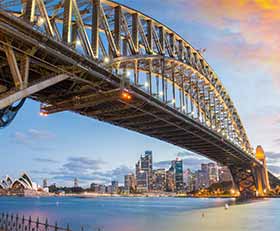 Foto auf Alu-Dibond Sydney Harbour Bridge