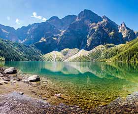 Foto auf Leinwand Tatra